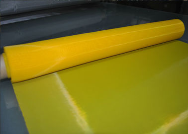 80T amarelam a malha da impressão de tela de seda do poliéster para a impressão de matéria têxtil, rolo 30-70m/