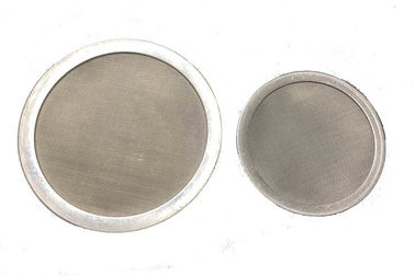 Tela de filtro da rede de arame da precisão, espessura de aço inoxidável do disco 0.5-5mm do filtro