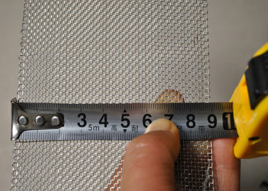 Largura tecida de aço inoxidável envolvida da malha 90mm da rede de arame 16 da borda 304