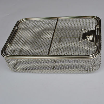 SS201 304 316 instrumento cirúrgico Tray For Cleaning Sterilizing