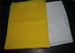 Malha da impressão da tela do poliéster do certificado de FDA com branco e amarelo