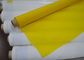 Malha 77T da impressão do poliéster de 55 linhas para o t-shirt/matéria têxtil, cor amarela