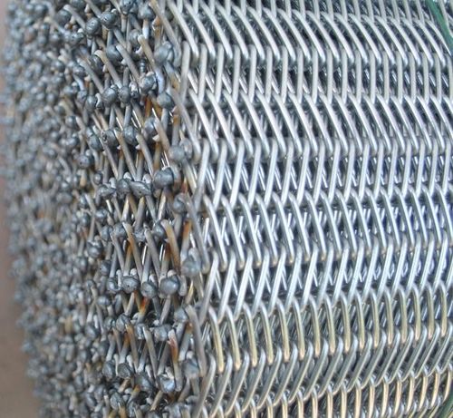Latest company news about Correia transportadora da rede de arame espiral dobro a Colômbia