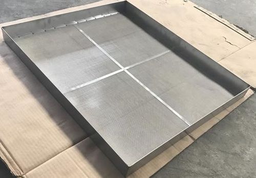 Latest company news about bandejas de abertura da malha do metal do tamanho de 80 partes 0.6mm