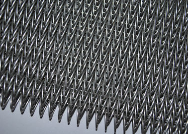 Grande Muralha 304 de aço inoxidável rede de conveyor cinturão de fio plano Rod Chain