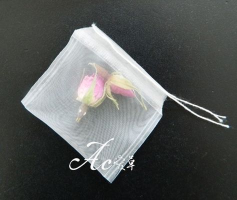Personalize 100 reusáveis o saco de nylon da tela do filtro de 200 mícrons para o chá