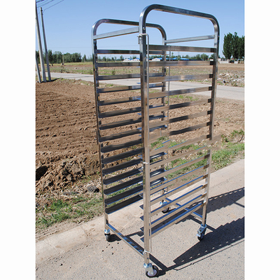 Bom preço. Secagem 0.6mm-1.2mm refrigerando customizável de Tray Rack Trolley For Cheese da padaria on-line
