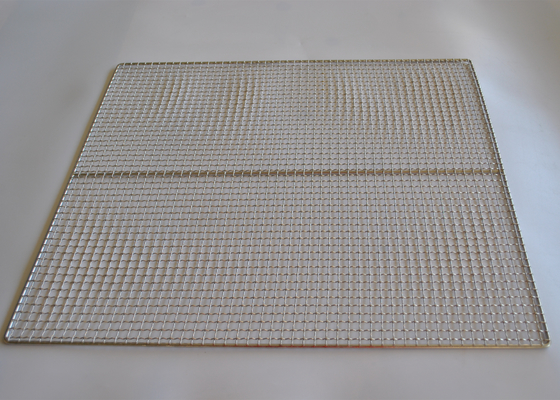 Bom preço. Repreensão feita sob encomenda de Mesh Baking Tray For Meat do fio do tamanho SS304 SS316 on-line