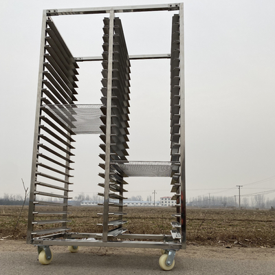 Bom preço. ODM resistente de alta temperatura do OEM dos Ss Tray Rack Trolley 15layers on-line