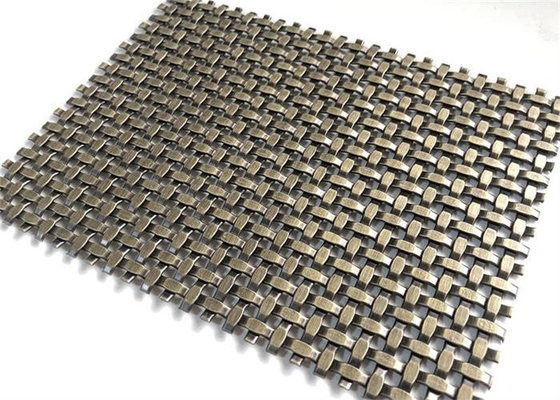 Bom preço. A antiguidade chapeou a malha decorativa de Mesh Sheets Single Crimp Brass do fio de bronze de 3.0mm on-line