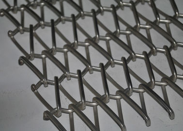 Bom preço. Correia transportadora de aço inoxidável espiral lisa para o forno, correia da malha do metal on-line