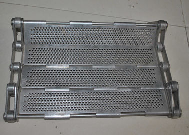 Bom preço. Relação de aço inoxidável Mesh Bakery Conveyor Belt da placa da veneziana da corrente feita sob encomenda do metal, aço 304 316 galvanizado aço carbono on-line