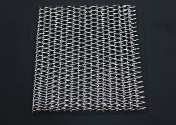 Bom preço. Metal de aço inoxidável de Mesh Conveyor Belt 201 feitos sob encomenda do fio liso de produto comestível on-line