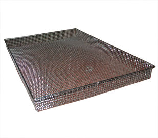 Bom preço. Retângulo da cesta de fio do metal de FDA para o armazenamento/esterilização/BBQ on-line