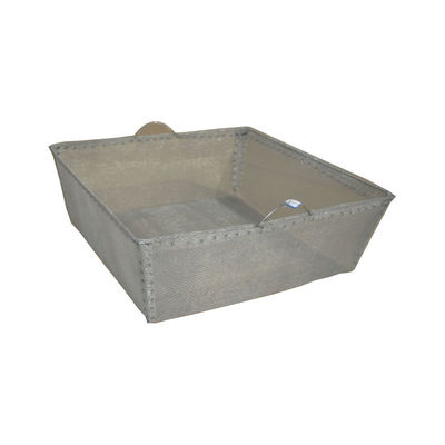 Bom preço. Cesta de fio do metal da malha de 300 mícrons para o óleo que filtra, 304 de aço inoxidável on-line