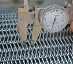 Bom preço. Temperatura redonda da correia transportadora da rede de arame do Weave equilibrado dobro alta resistente on-line