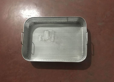 Bom preço. Cesta de fio de aço inoxidável do metal com a cesta perfurada, lustrada on-line