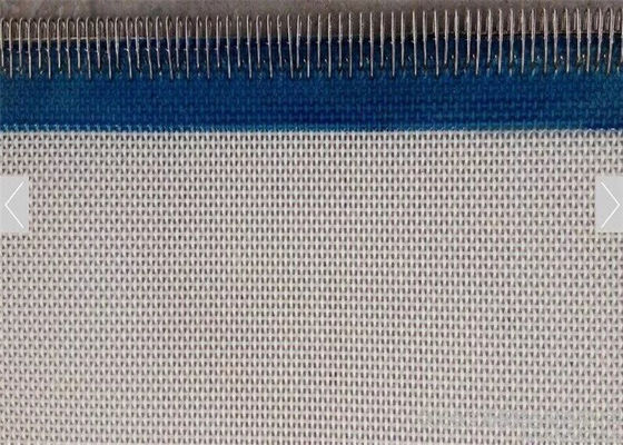 Bom preço. Alise a correia de superfície da malha 100%Polyester para o transporte do alimento da indústria on-line