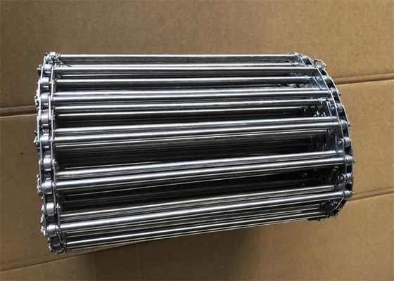 Bom preço. Aço inoxidável feito sob encomenda eixo de suporte de cadeia Rod conveyor cinturão de metal Cross Rod escada Track Mesh cinturão on-line