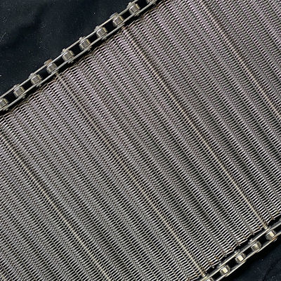 Bom preço. Cinturão transportador de malha de arame de aço inoxidável para indústria alimentar on-line