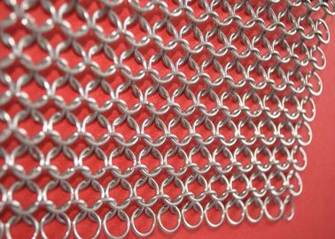 Bom preço. 8*8 líquido de limpeza de aço inoxidável do ferro fundido da polegada 316L Chainmail para o líquido de limpeza de Pon on-line