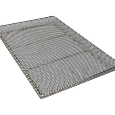Bom preço. Acero inoxidável 304 Metal Wire Mesh Tray Folha de folha de metal Tray de secagem de folha de metal para secador de desidratador on-line