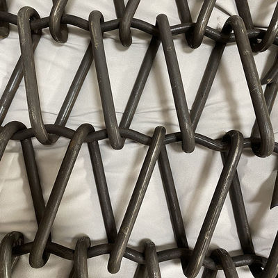 Bom preço. Rede de transporte de cadeia de aço manganês on-line