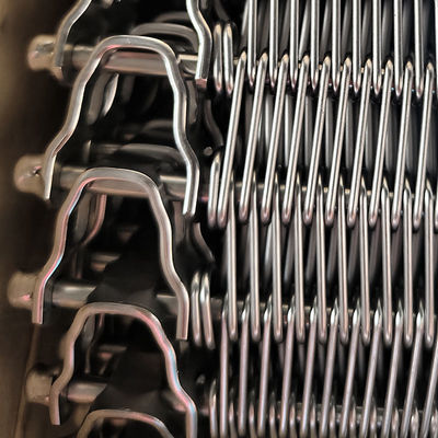 Bom preço. Túnel de resfriamento de pão para alimentos  Correia transportadora de corrente de malha para biscoitos e biscoitos on-line