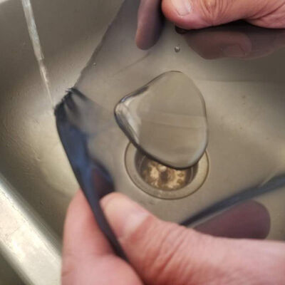 Bom preço. Tecido de malha filtrante de poliéster micron com tratamento hidrofóbico preto on-line