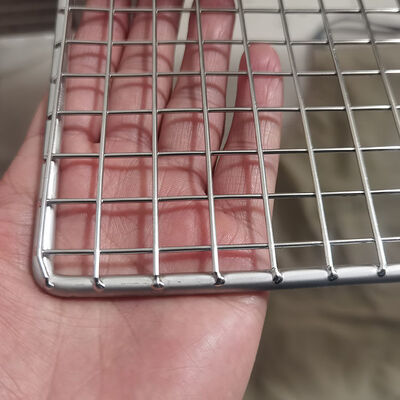 Bom preço. Caixas de malha de arame elástico soldado de aço inoxidável AISI 304 de alta qualidade para secagem, refrigeração e panificação on-line