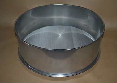 Bom preço. peneiras de aço inoxidável do teste do filtro de rede de arame de 430mm para o pó do filtro on-line