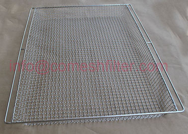 Bom preço. Bandeja da rede de arame do metal do produto comestível para secar recipiente perfurado dos Ss on-line
