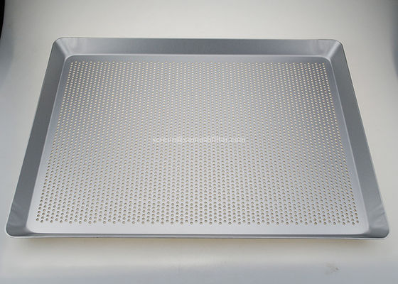 Bom preço. Baguette perfurado de alumínio Tray For Oven de 400x300mm on-line