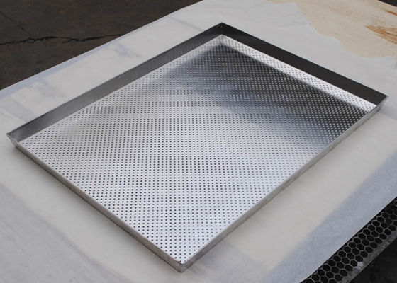 Bom preço. metal de alumínio de 0.8mm que coze furos do círculo de Tray Perforated Drying Pans With on-line