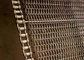 304 indústrias de cozimento resistentes ao calor espirais de Mesh Conveyor Belt For Oven do fio