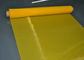 64T amarelo - malha da impressão da tela do poliéster de 55 mícrons para placas de circuito impresso