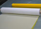 50 malha da impressão da tela do poliéster da polegada 80T para a impressão da cerâmica, cor branca/amarelo