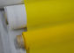Linha feita sob encomenda branca/do amarelo tela da impressão do poliéster da tela 55 nenhum tratamento de superfície