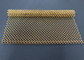 cortina da bobina de Mesh Drapery Decorative Wire Mesh do metal de 1.2mm para a cortina