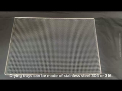 Caixa de secagem de malha de aço inoxidável de qualidade alimentar