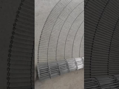 Cinturão transportador de aço inoxidável