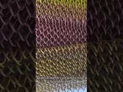 Decoração de telhado de vidro de alumínio