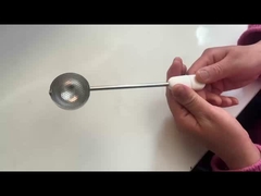 logotipo personalizado infusor de bola de chá de aço inoxidável