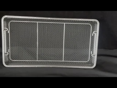 Cesto de desinfecção de malha de arame de aço inoxidável