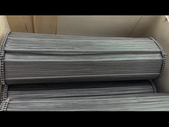 Cinturão de malha espiral de aço inoxidável com pequeno buraco