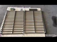 Carrinho para Bandejas de Padaria Ss304 SGS Multicamadas