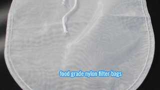 Grau alimentício 5 10 20 25 40 70 90 150 400 500 mícrons 60 sacos de filtro de nylon de tecido de malha para óleo Che