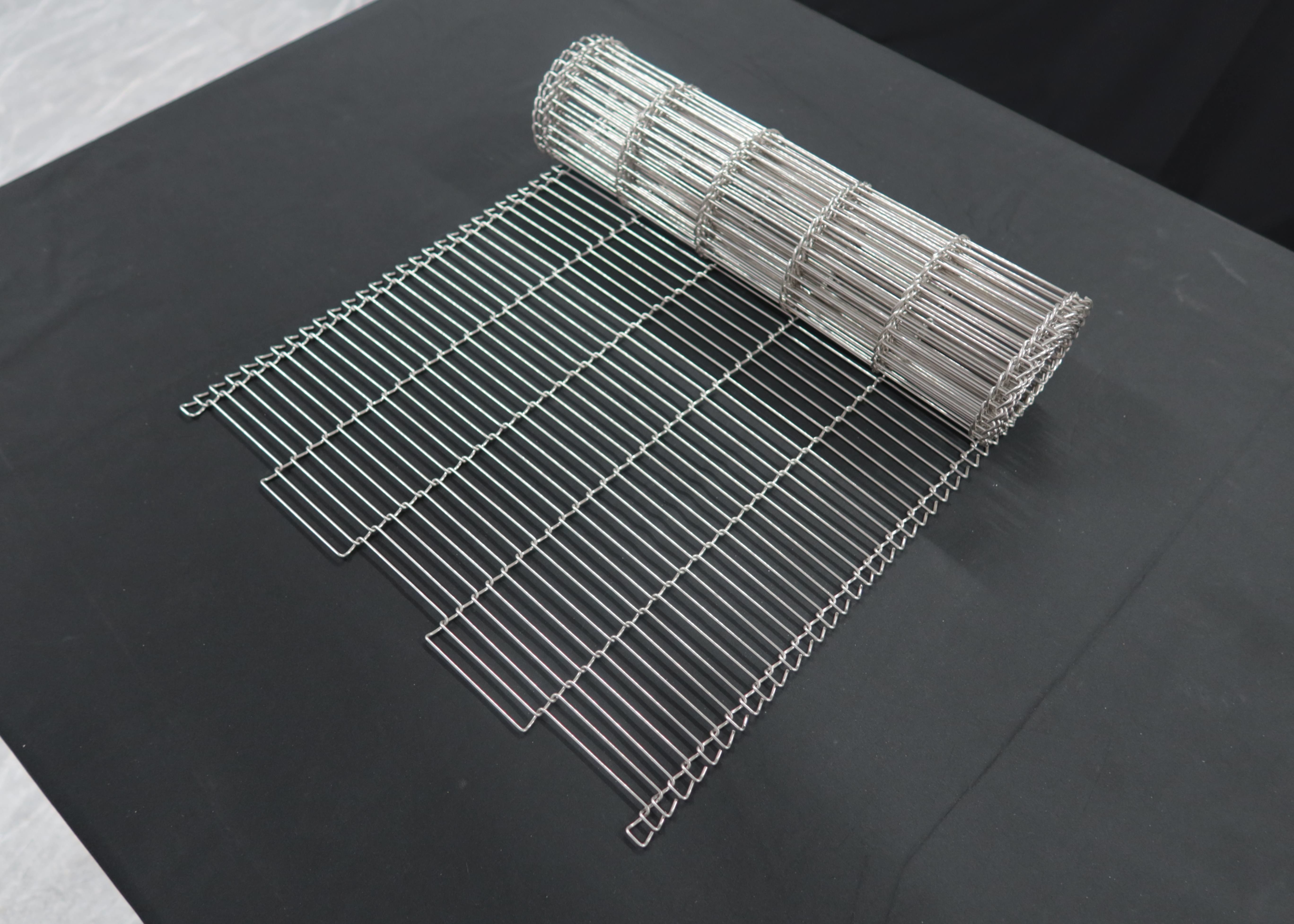 Pão de aço inoxidável de Mesh Belt For Fryer Oven do fio do metal 304/316
