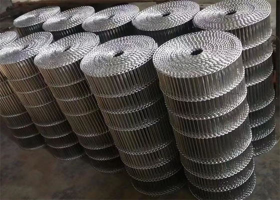 Bom preço. Correia lisa de Flex Ladder Wire Mesh Conveyor para a transformação de produtos alimentares on-line