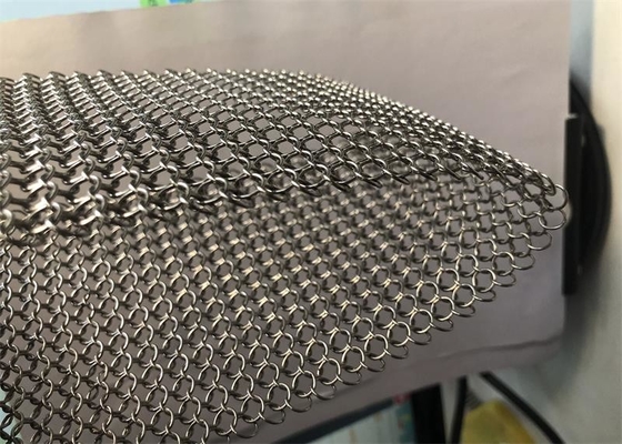 Bom preço. Anti prova de corrosão flexível do corte 304SS 316SS Ringmesh Chainmail on-line